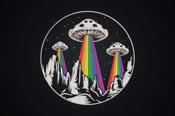 Alien Mushroom Abduction Beam LGBT Pride Review