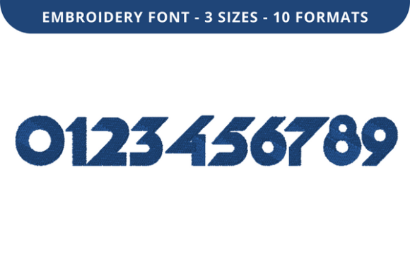 Angle Font 0 to 9 Review for Boutique Apparel