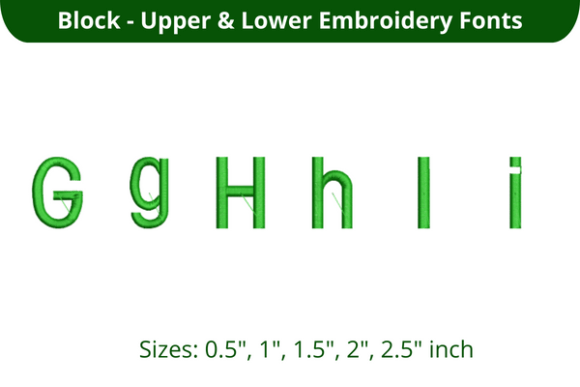 Block Font GHI: A Designer's Review for Personalized Gifts