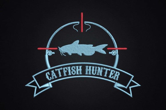 Catfish Hunter River Fishing Embroidery Review