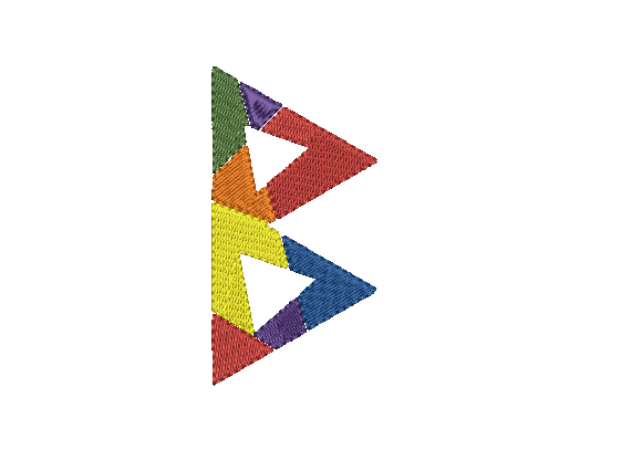 Diagonous B: A Vibrant Choice for Personalized Embroidery Gifts