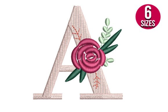 Floral Alphabet a Letter Review for Real Projects