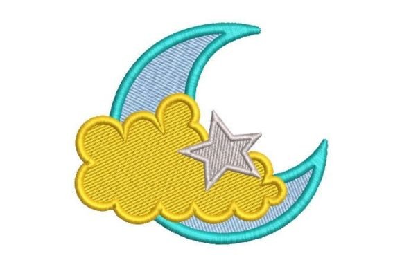 Moon Cloud and Star Embroidery Review