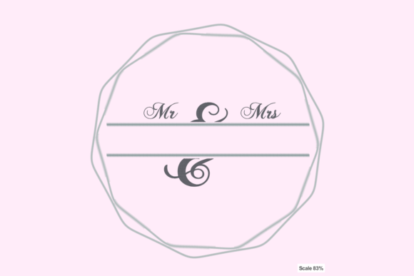 Mr Mrs Monogram Frame: A Seasonal Design Review
