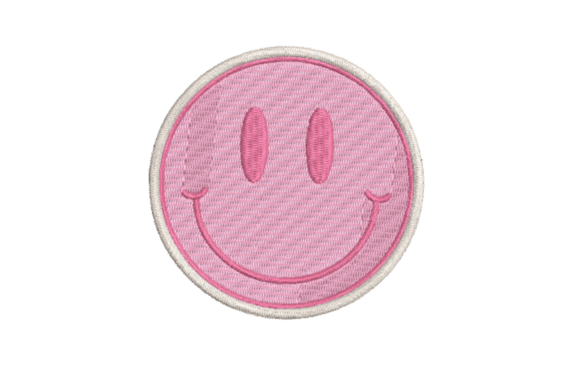 Retro Pink Smiley Face: A Designer's Review for Small Business Merch
