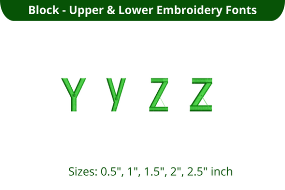 Review: Block Font YZ for Your Next Craft Fair Collection