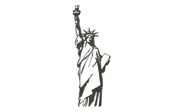 Statue of Liberty New York Embroidery Review