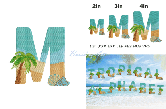Tropical Font M: A Designer’s Review for Holiday Collections