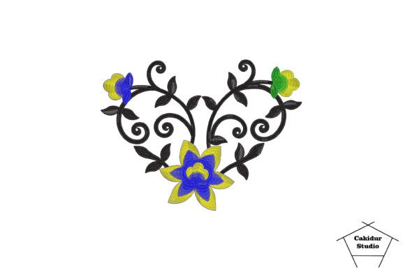 Yellow Blue Flowers: A Seasonal Embroidery Review